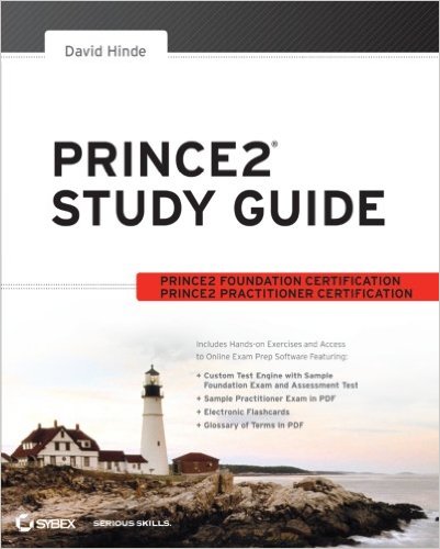 prince2 study guide book cover