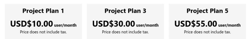 Microsoft Project Pricing 2021