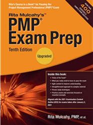 Front Cover of Rita Mulcahy’s PMP Exam Prep, 10th Edition Upgraded
