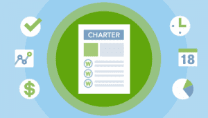 Project charter diagram.